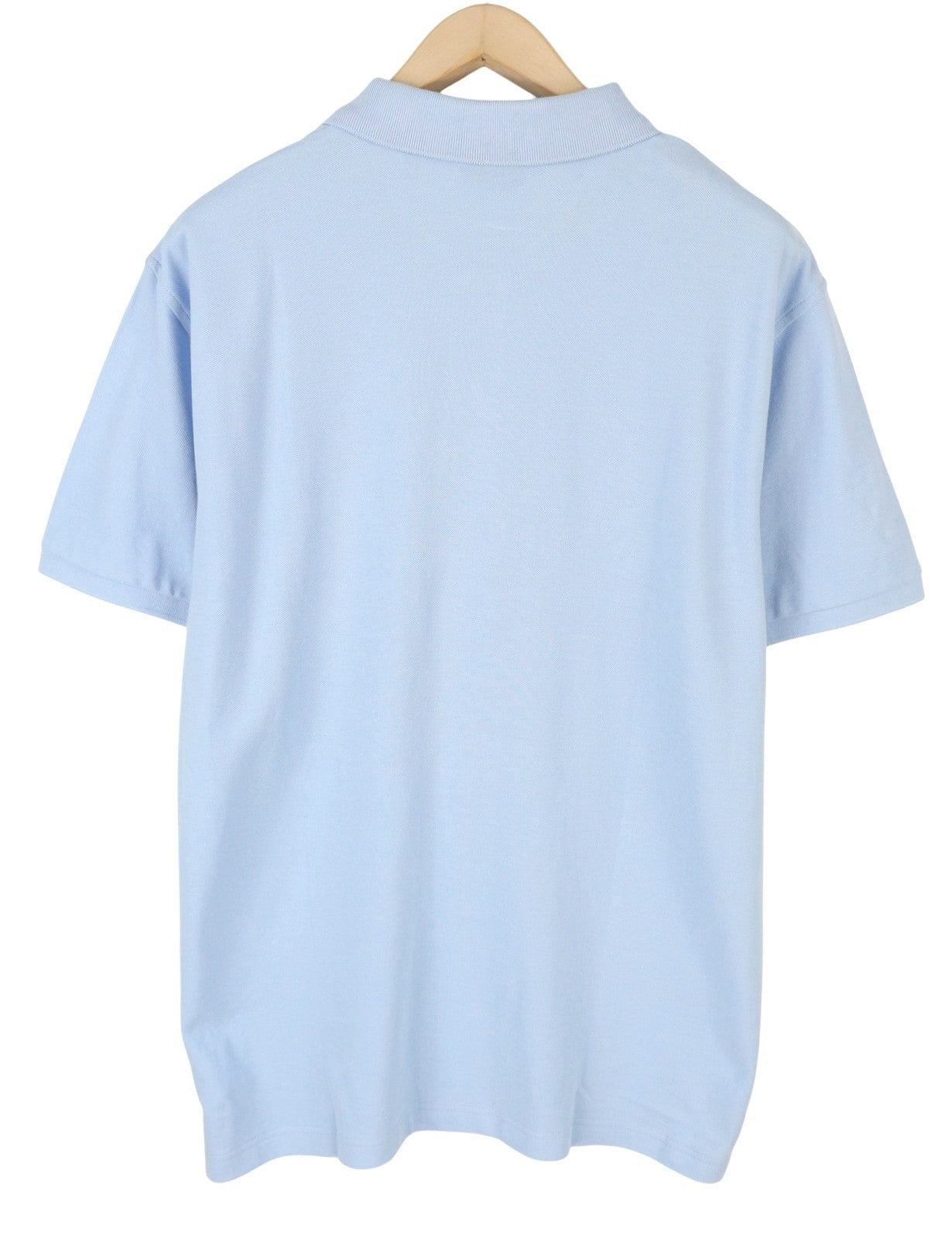 GANT Summer Pique SS Rugger Men T-Shirt 2XL Powder Blue Embroidered Logo