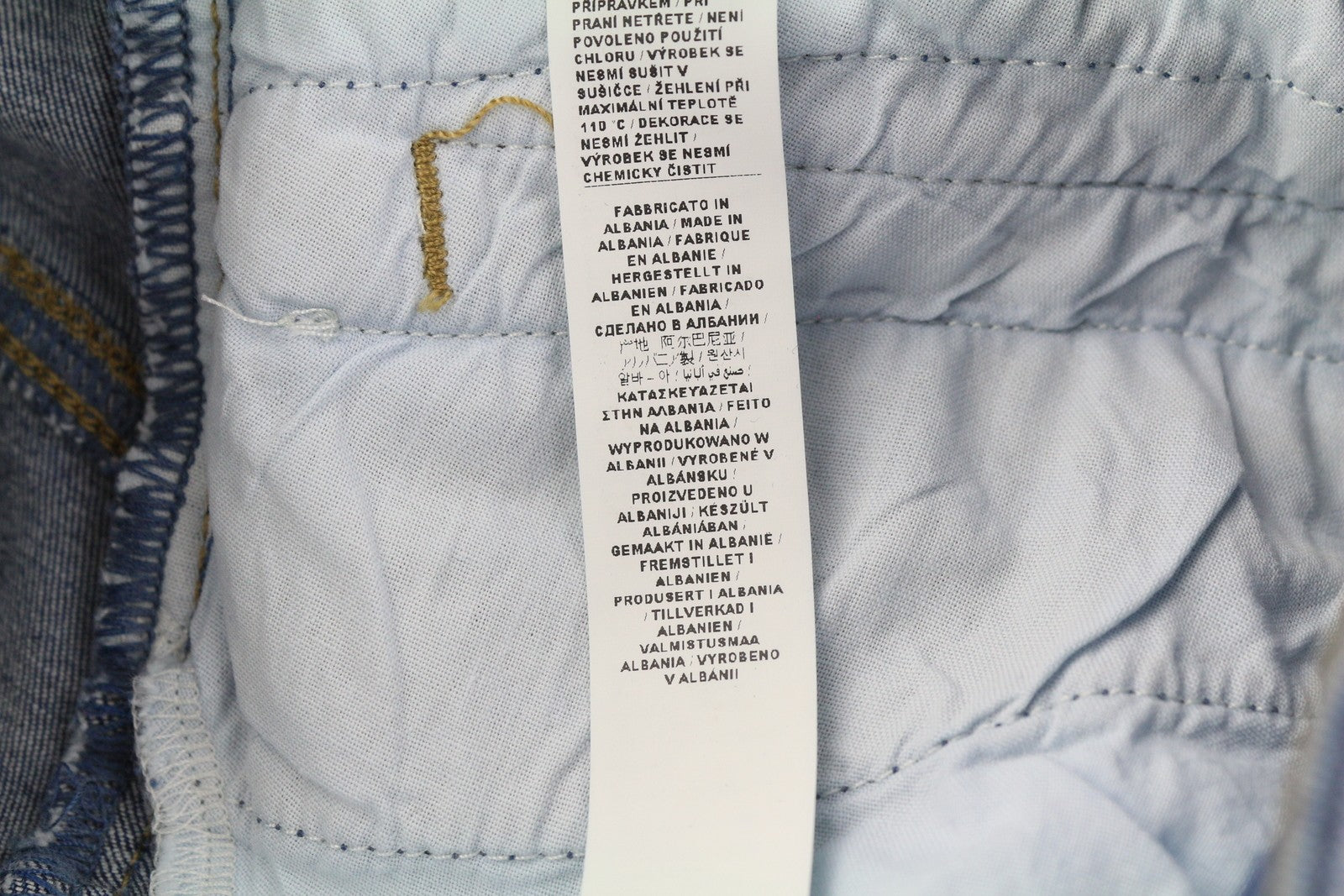 LIU JO Women Jeans W26/L35 Blue Faded Straight High Rise Bottom Up Styling