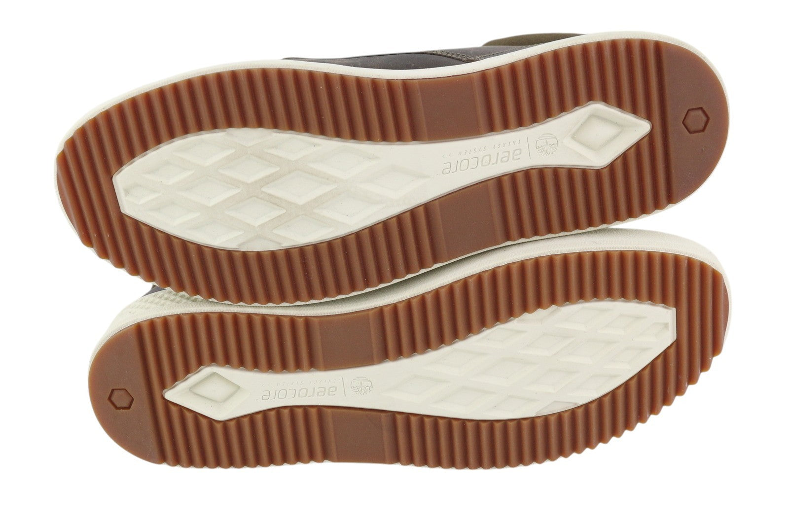 TIMBERLAND A1S5Y Men Shoes EU43/43.5 Brown Leather Aerocore Support Style