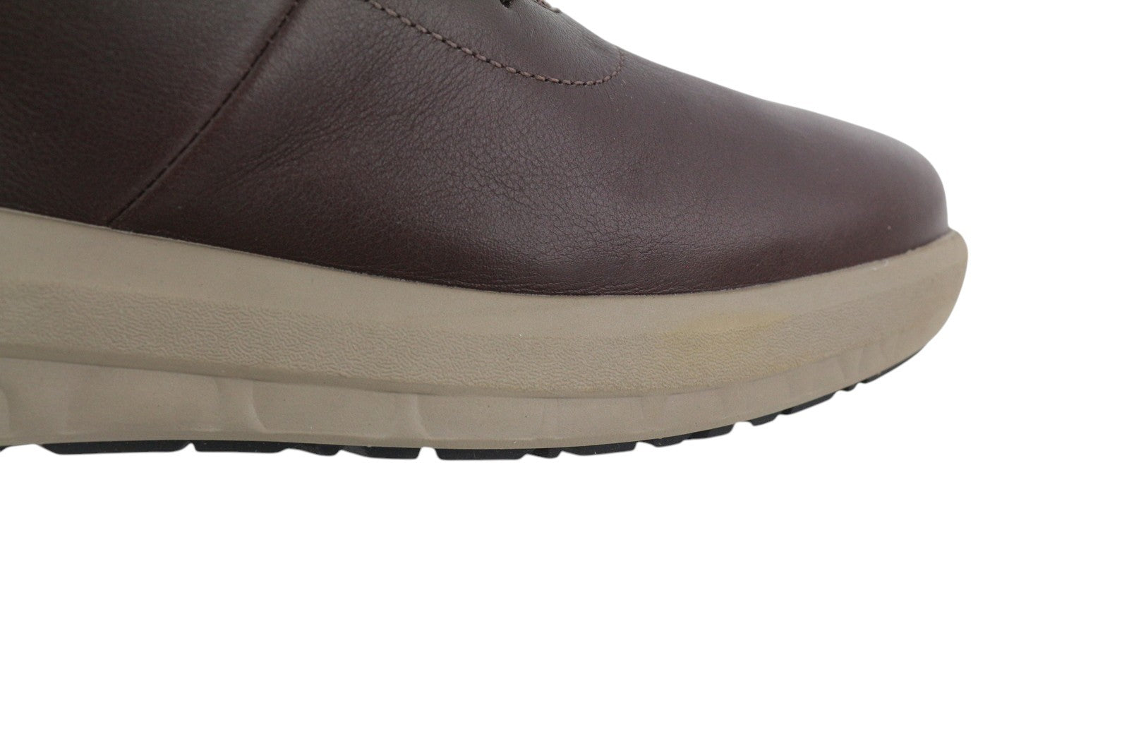 TIMBERLAND A44XB Men Shoes EU40/41 Brown Leather Lace Up Almond Toe Fit