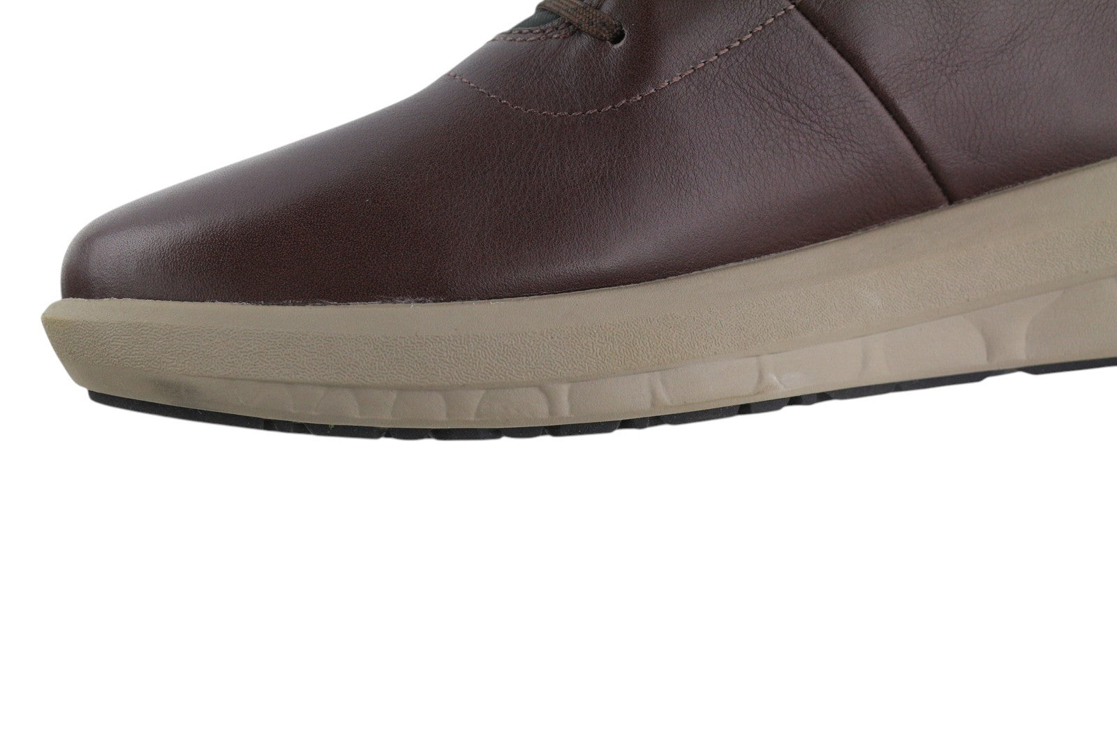 TIMBERLAND A44XB Men Shoes EU40/41 Brown Leather Lace Up Almond Toe Fit