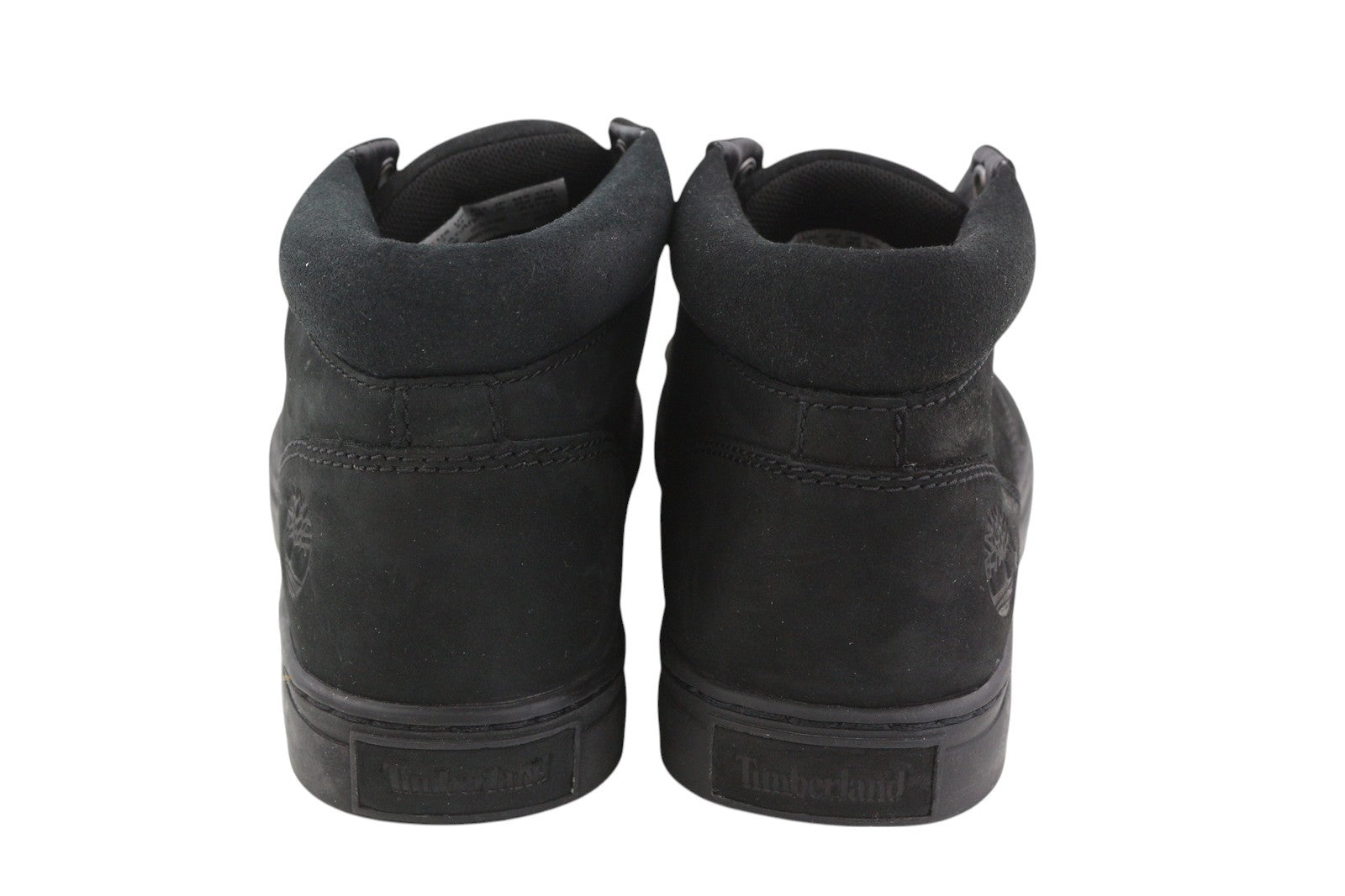 TIMBERLAND A1JUY Men Shoes EU40/41 Black Leather Almond Toe Ankle Laced