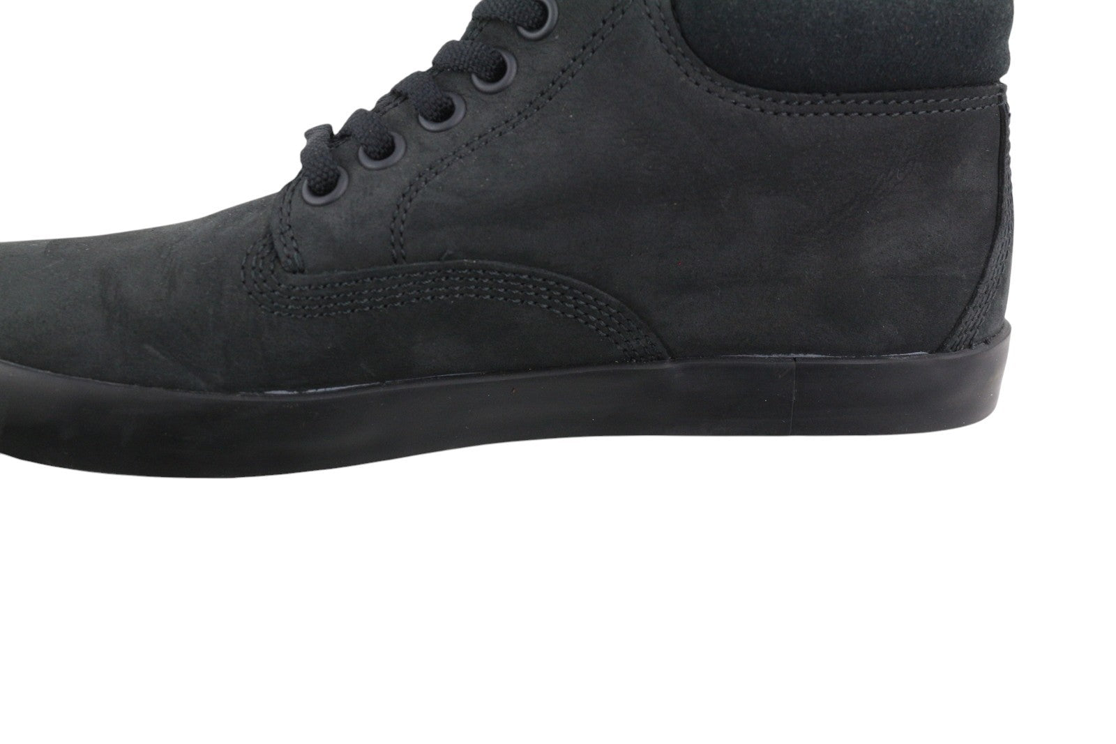 TIMBERLAND A1R35 Women Boots EU36/37 Black Laced Almond Toe Ankle Leather