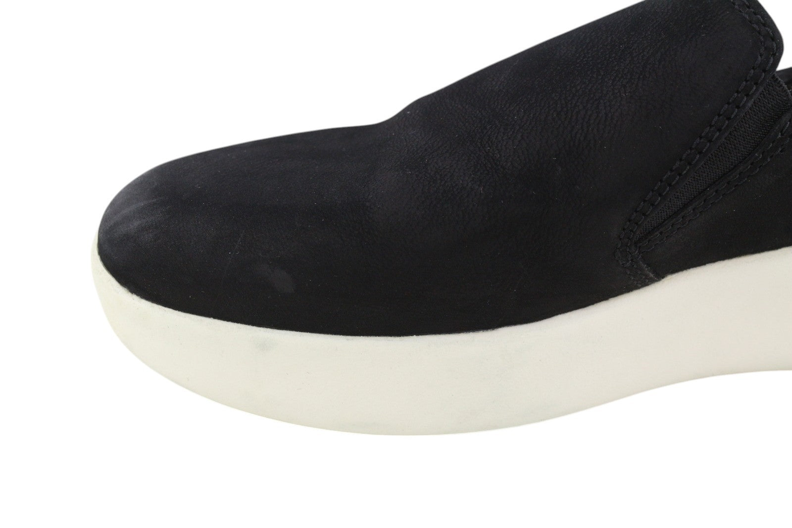 TIMBERLAND A1M97 Women Shoes EU38/38.5 Black Pull On Leather Casual Fit