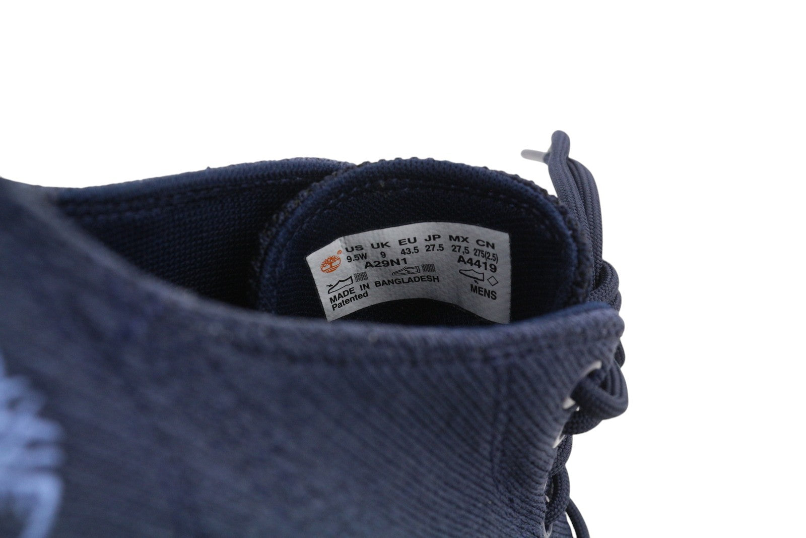 TIMBERLAND A29N1 Men Sneakers EU43.5/44.5 Blue Sensorflex Low Profile