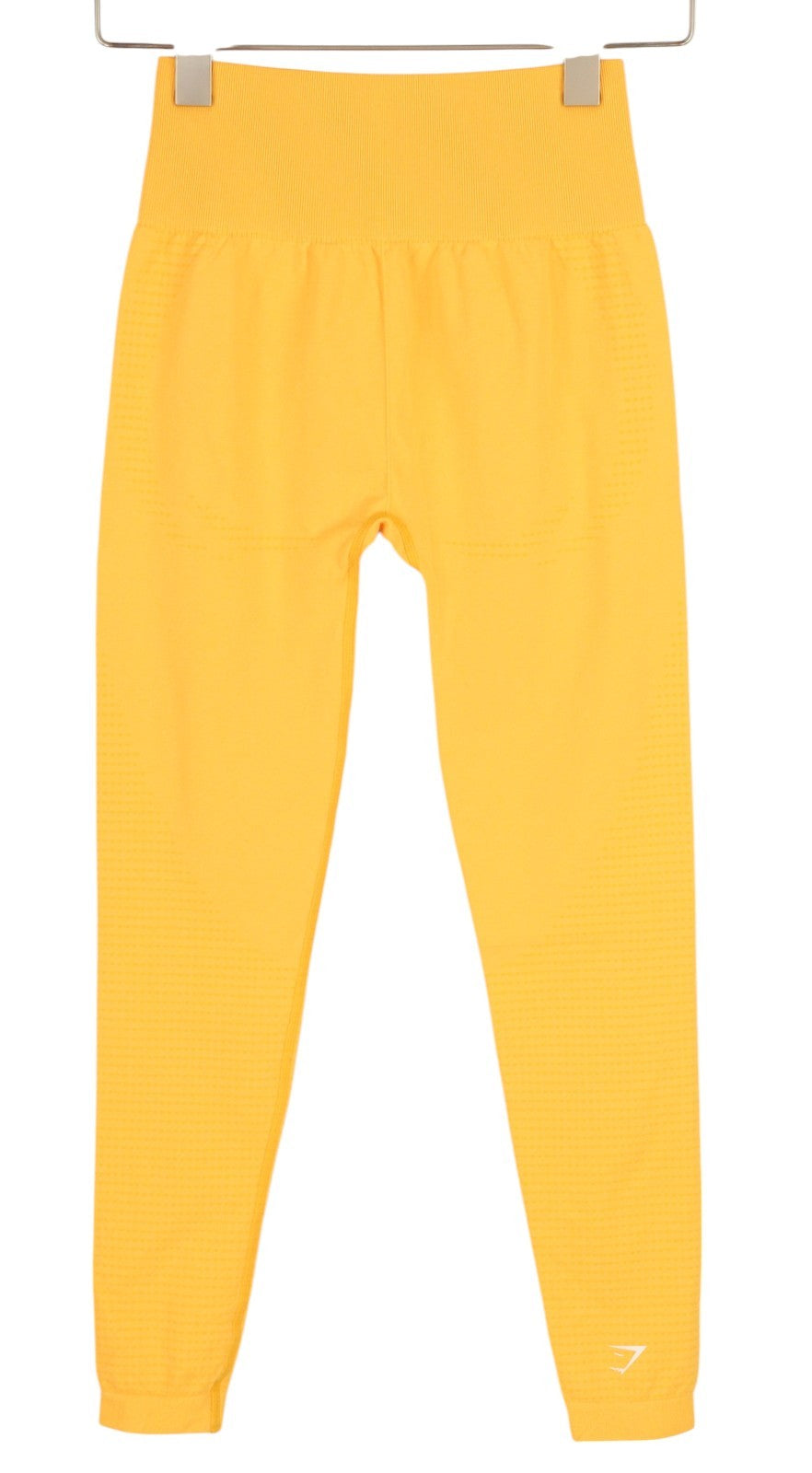 GYMSHARK Vital Women Leggings S Yellow Seamless Stretch High Waist Style