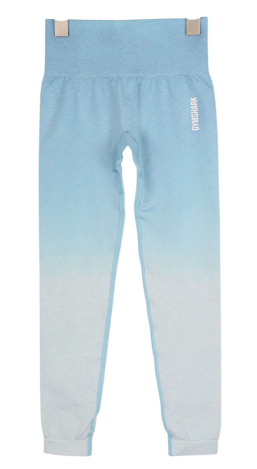 GYMSHARK Adapt Women Leggings XS Blue Ombre Seamless High Waist Sports