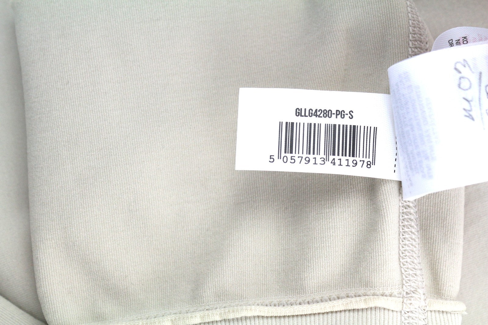 GYMSHARK GLLG4280 Women Leggings S Beige Seamless Mid Waist Stretch Sports