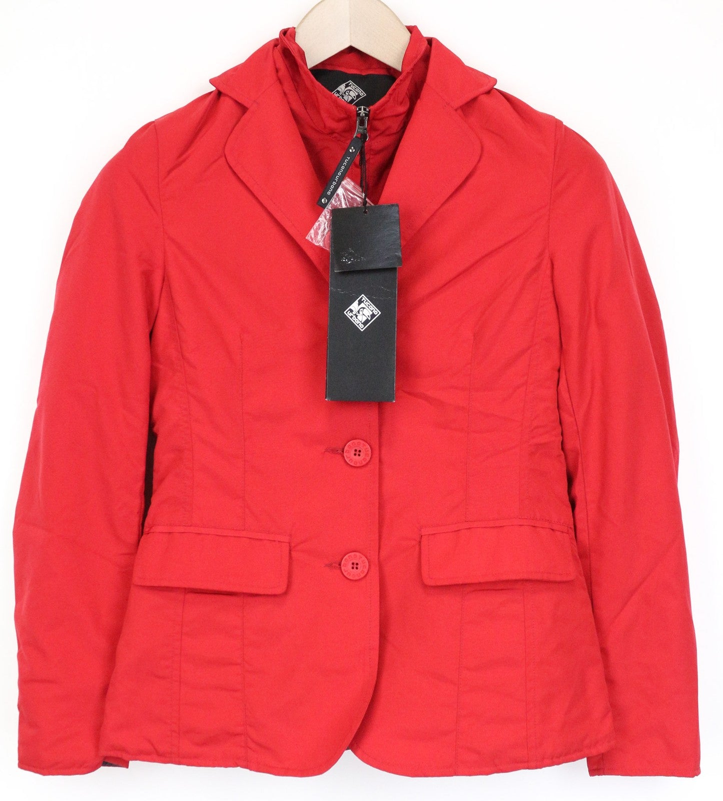 TUCANO URBANO Freccia moteriška motociklo striukė IT36 su raudonais pamušalais, kvėpuojanti 