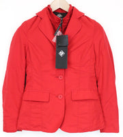 TUCANO URBANO Freccia moteriška motociklo striukė IT36 su raudonais pamušalais, kvėpuojanti 