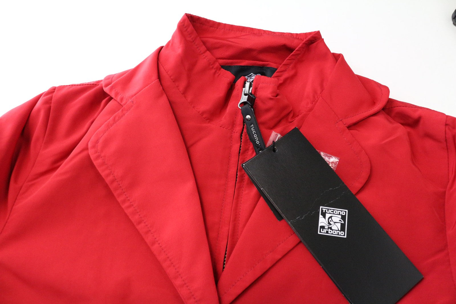 TUCANO URBANO Freccia moteriška motociklo striukė IT36 su raudonais pamušalais, kvėpuojanti 