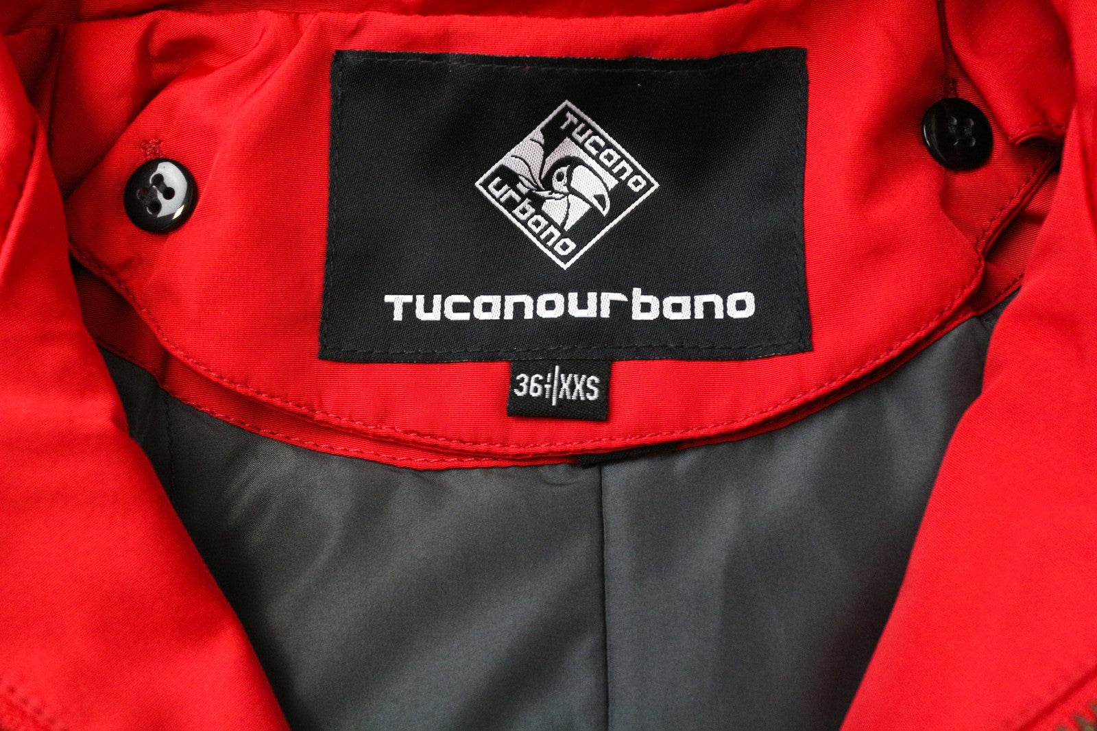 TUCANO URBANO Freccia moteriška motociklo striukė IT36 su raudonais pamušalais, kvėpuojanti 