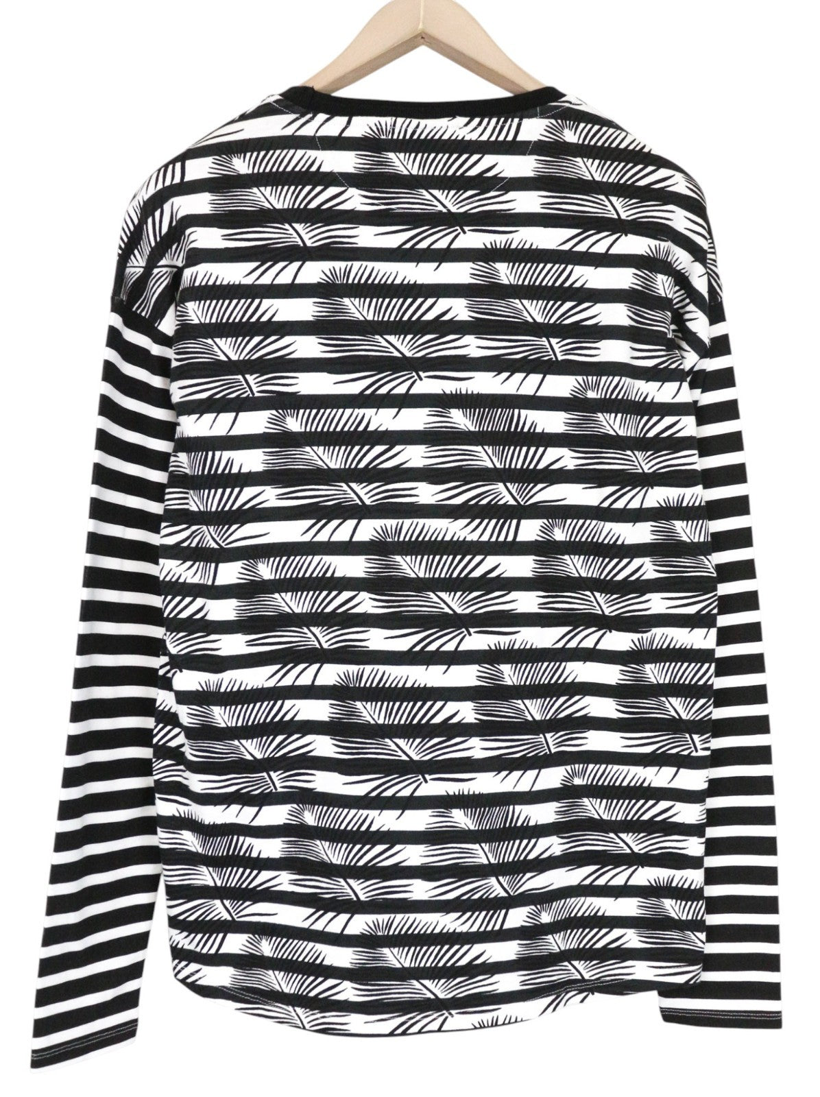 SCOTCH & SODA Ams Couture Men's T-Shirt M Black Pure Cotton Patterned Anti Fit