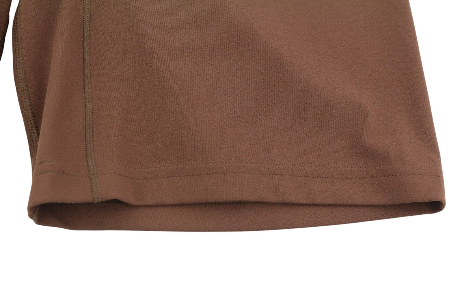 GYMSHARK Whitney Women Shorts XL Brown Cycling High Waist Stretch Active Logo