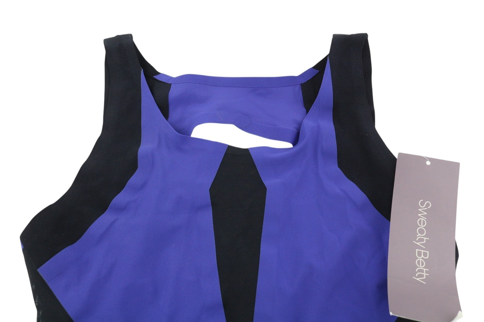 SWEATY BETTY Devant Dance Leotard Women Jumpsuit S Stretch Cut-Out Back Fit