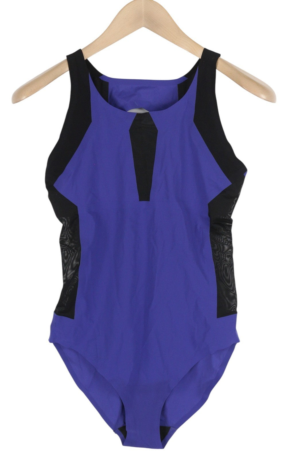 SWEATY BETTY Devant Dance Leotard Women Jumpsuit M Stretch Cut-Out Mesh Detail