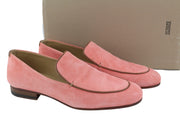 CLOSED Women Shoes EU36 Light Pink Suede Almond Toe Slip On Loafers Casual