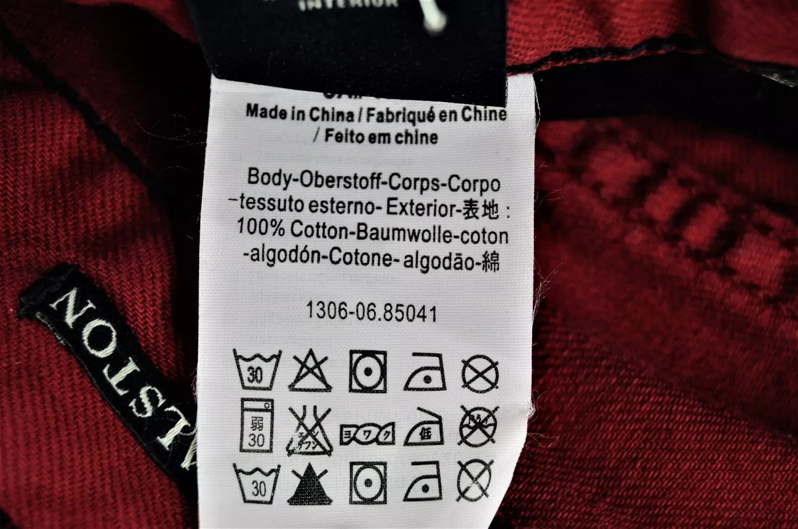 SCOTCH & SODA Ralston Men Jeans W28/L32 Red Bordeaux Slim Fit Buttoned Denim