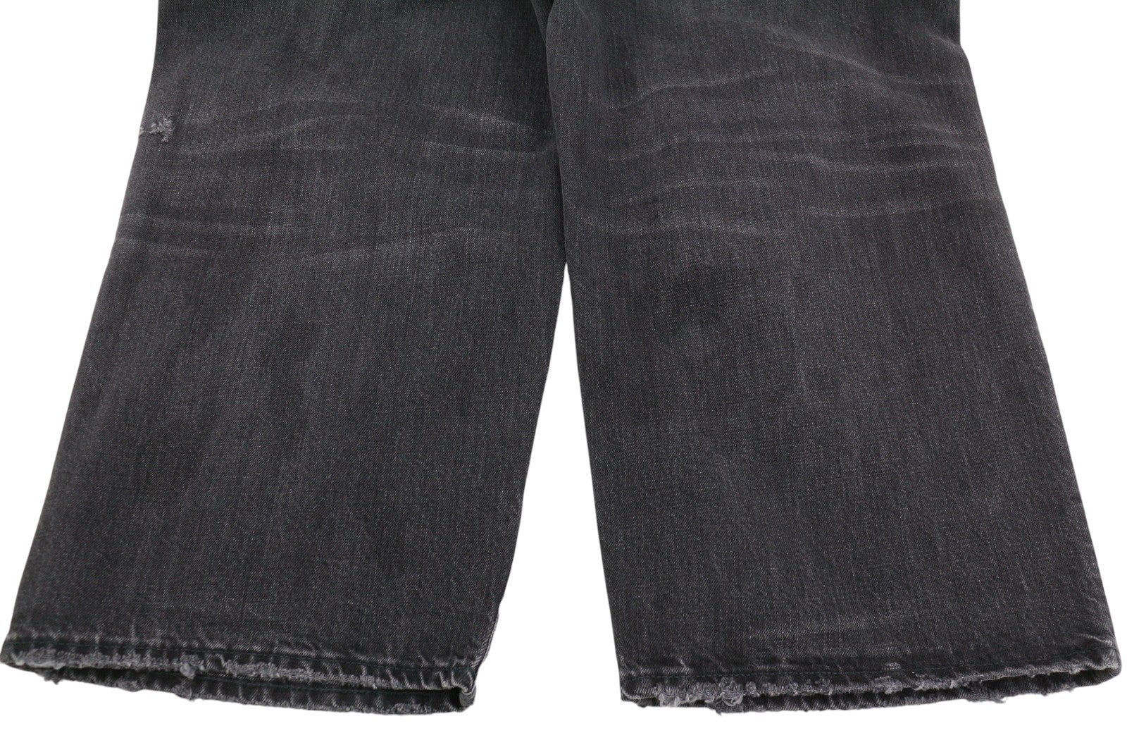 R13 trumpi plačių klešnių moteriški džinsai, 27 Wilson juodi, iki kulkšnių, PS25, RRP695 