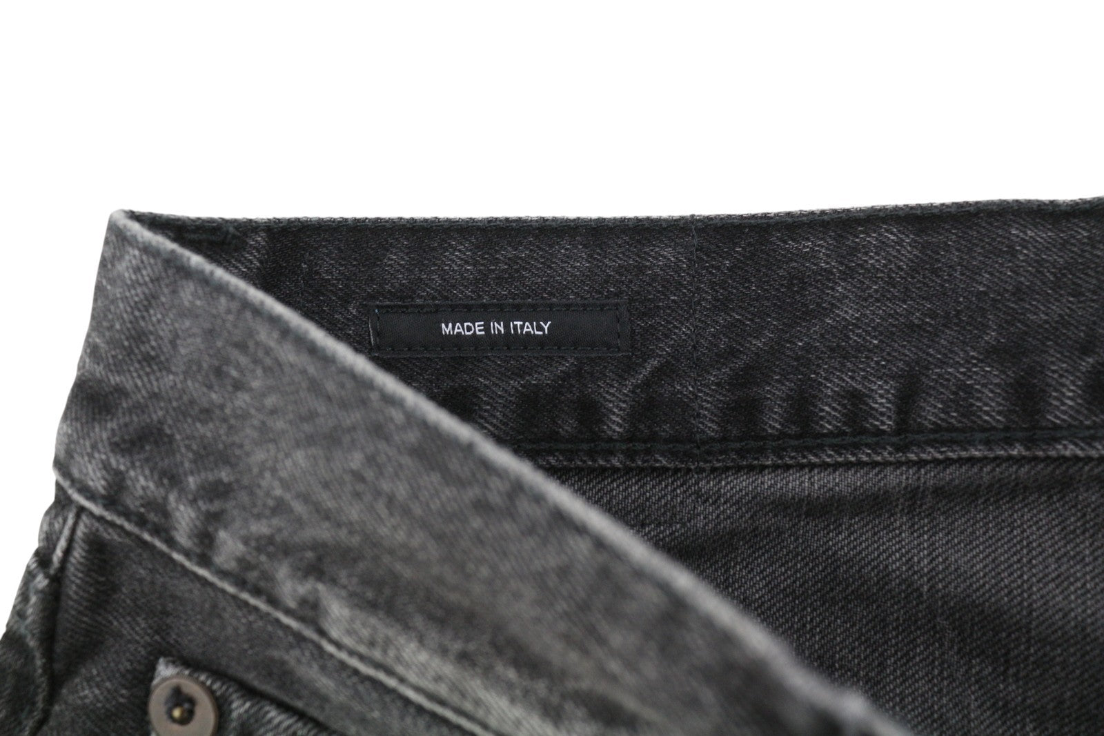 R13 trumpi plačių klešnių moteriški džinsai, 27 Wilson juodi, iki kulkšnių, PS25, RRP695 