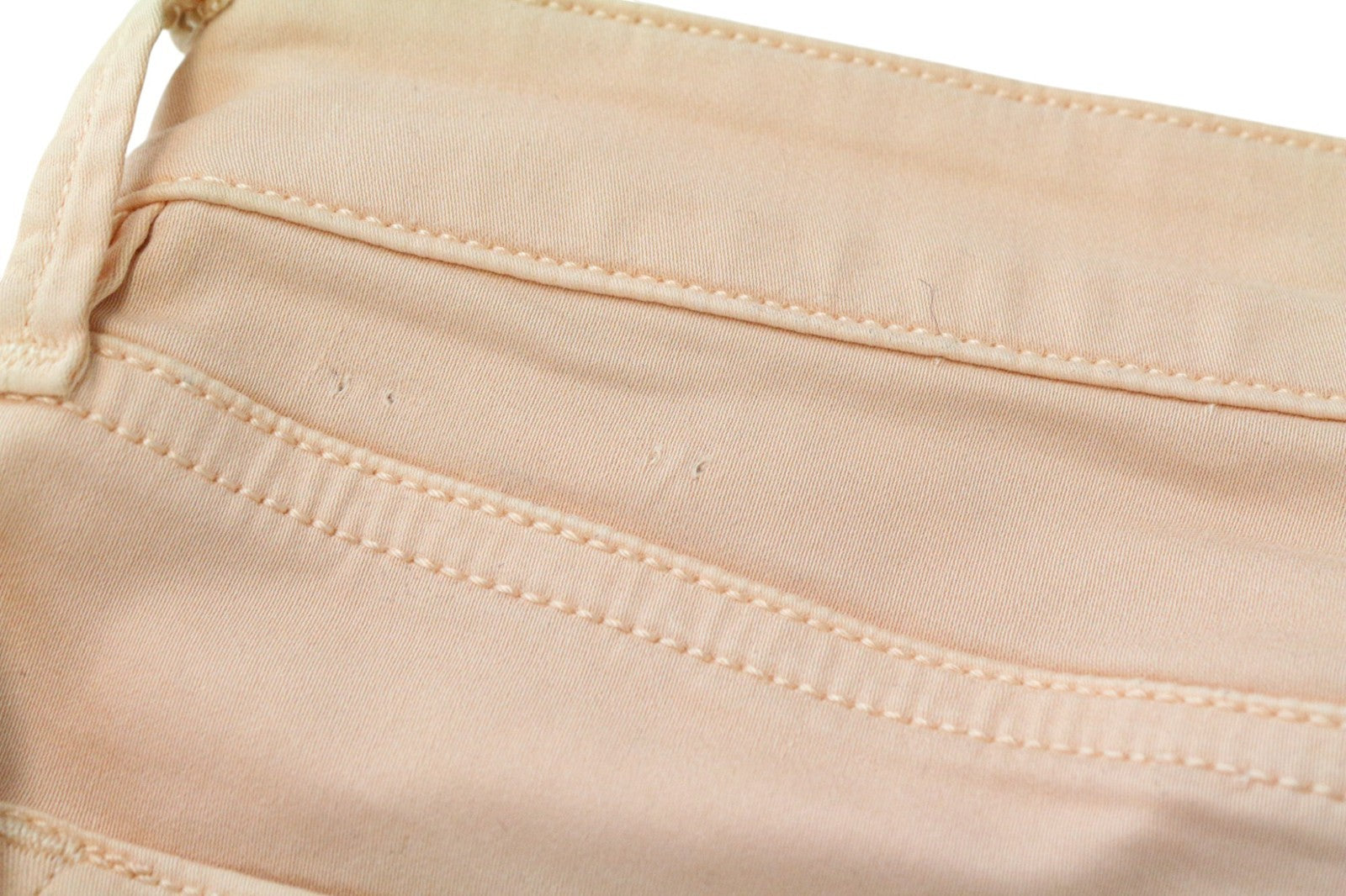 DENHAM purškiamos moteriškos kelnės W28/L32 rožinės, labai aptemptos, tamprios medvilnės laisvalaikio stiliaus 