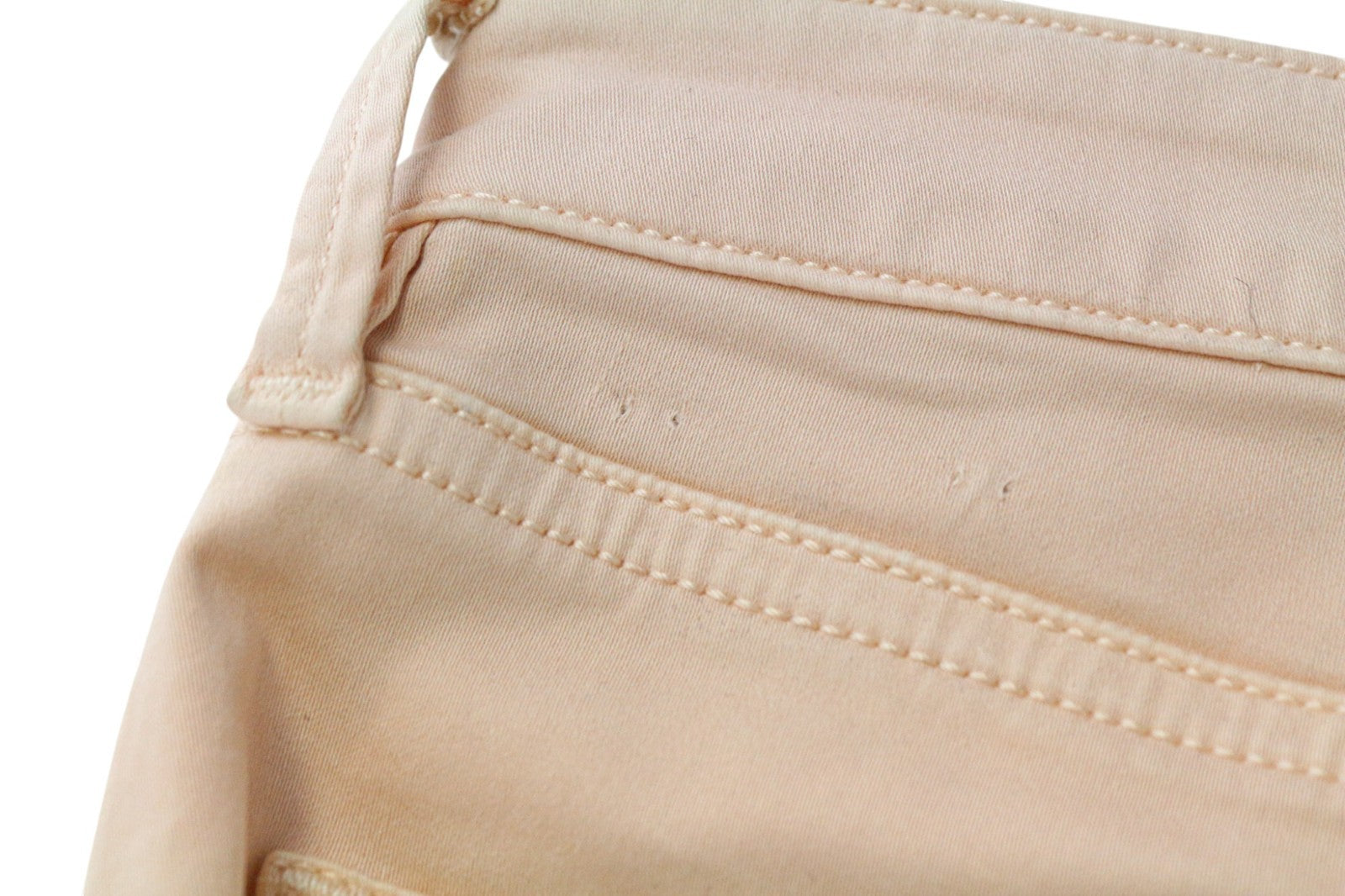 DENHAM purškiamos moteriškos kelnės W28/L32 rožinės, labai aptemptos, tamprios medvilnės laisvalaikio stiliaus 