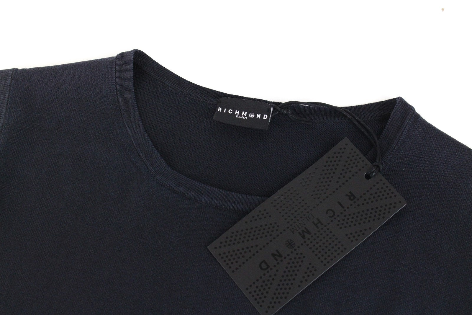 RICHMOND vyriškas megztinis 50 juodas berankovis megztinis su liemene 