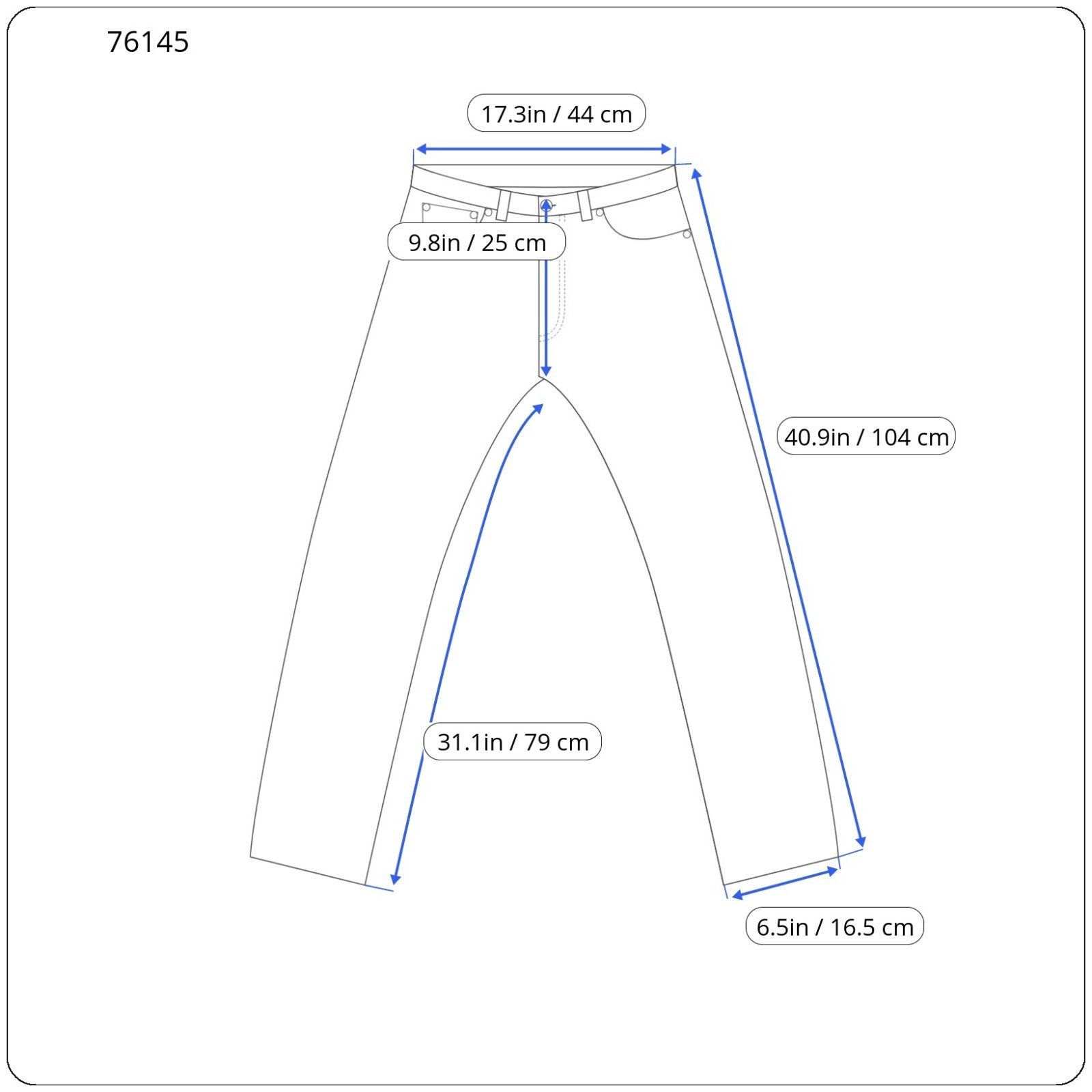 TAKESHY KUROSAWA Men's Jeans W34 Slim Blue Cotton Ripped Washed Aged Style