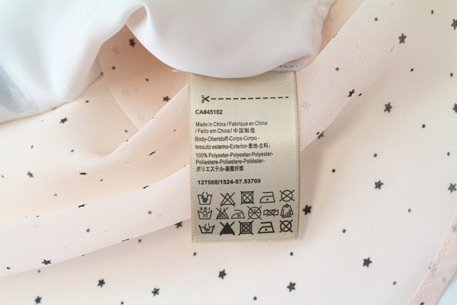 MAISON SCOTCH moteriški marškinėliai XS rožiniai su logotipu ir lengvu raštuotu megztiniu 