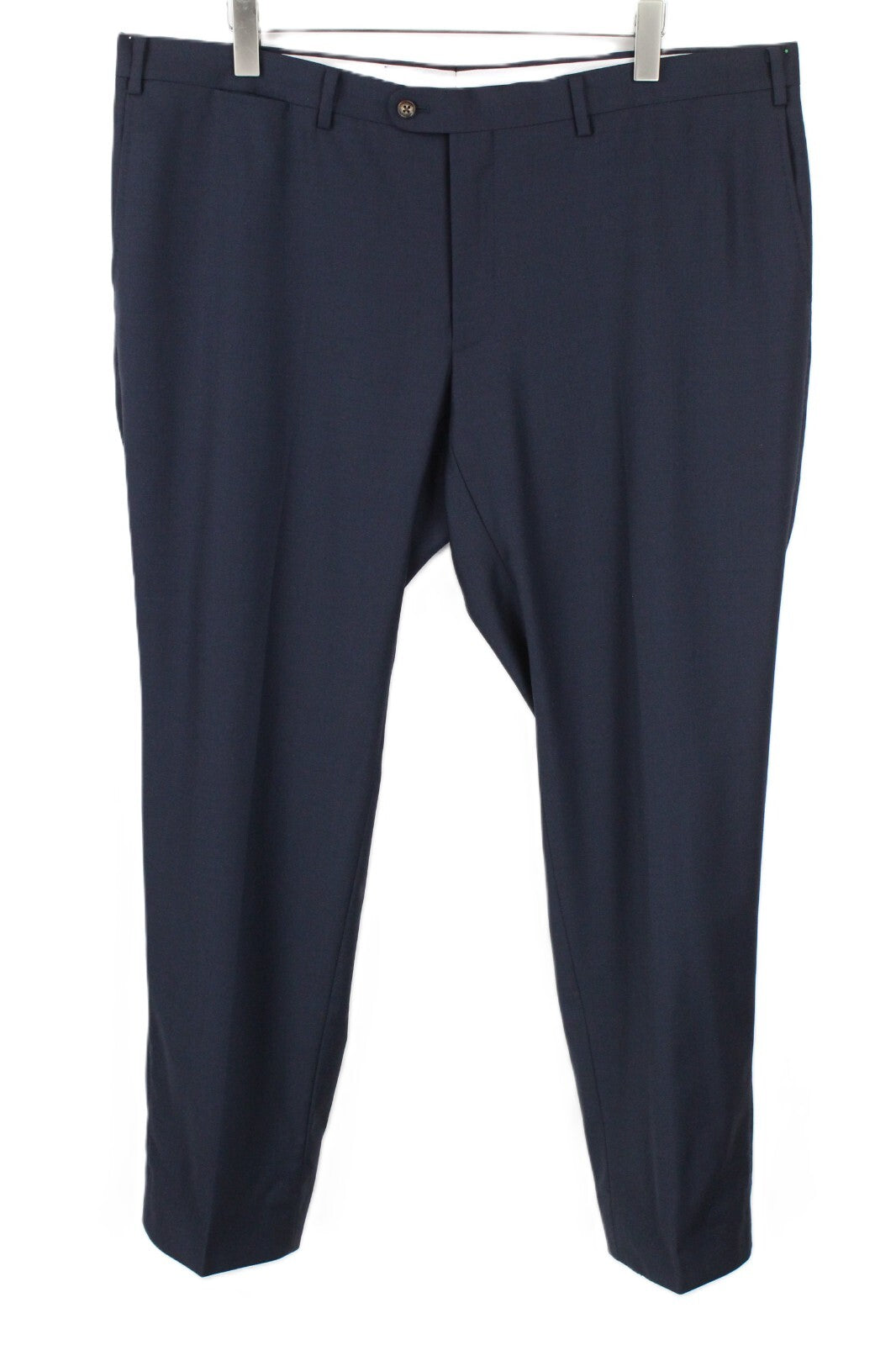 SUITSUPPLY Lazio UK50S tamsiai mėlyna vilnonė 2 dalių liemenė ir kelnės, vyriškas kostiumo komplektas su sagomis 