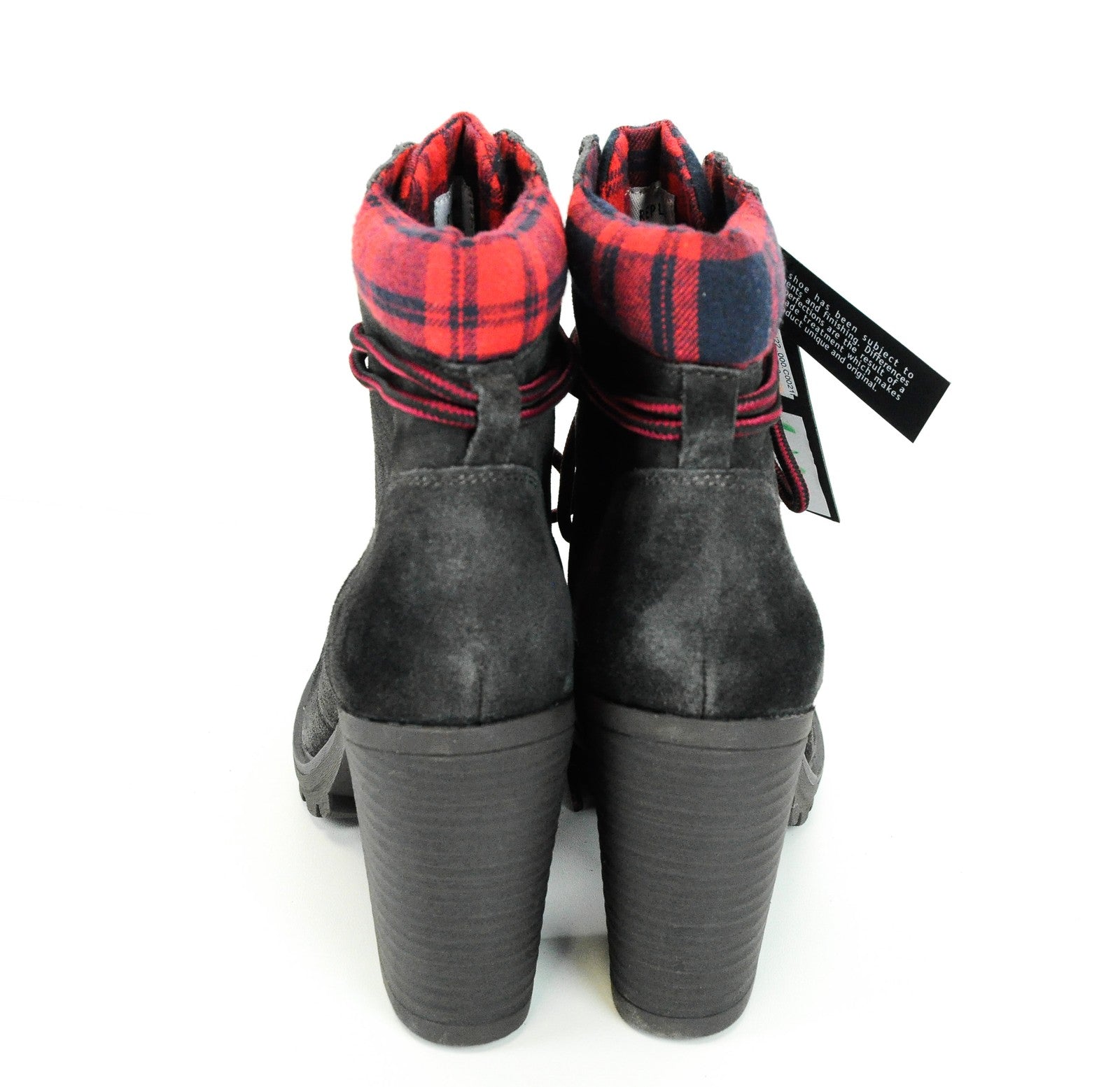 REPLAY moteriški aulinukai EU40 rudi zomšiniai nėriniuoti kulkšnies aukštakulniai laisvalaikio avalynė 