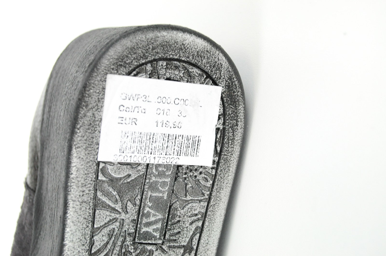 REPLAY pleištiniai moteriški pilki bateliai su dirbtiniu gyvatės raštu ir blizgančiais uždarais pirštais, EU36 