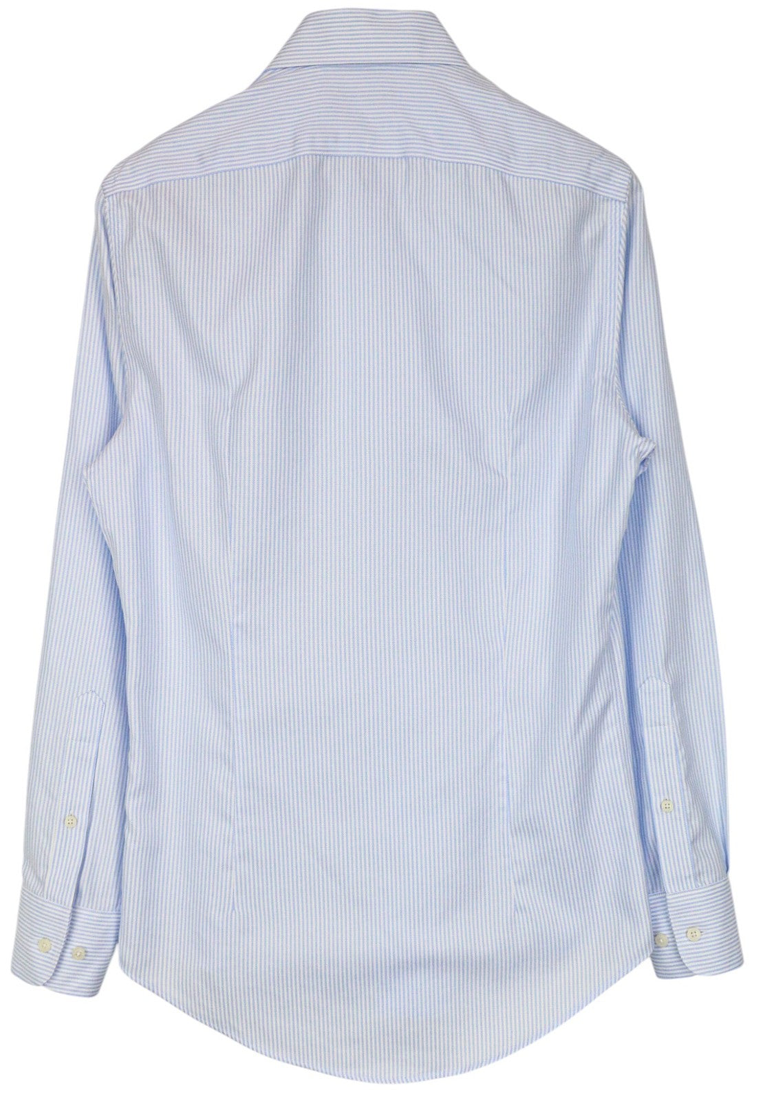 SUITSUPPLY Try On Extra Slim Fit Men Formal Shirt 38 / 15 Blue Pinstripe Button