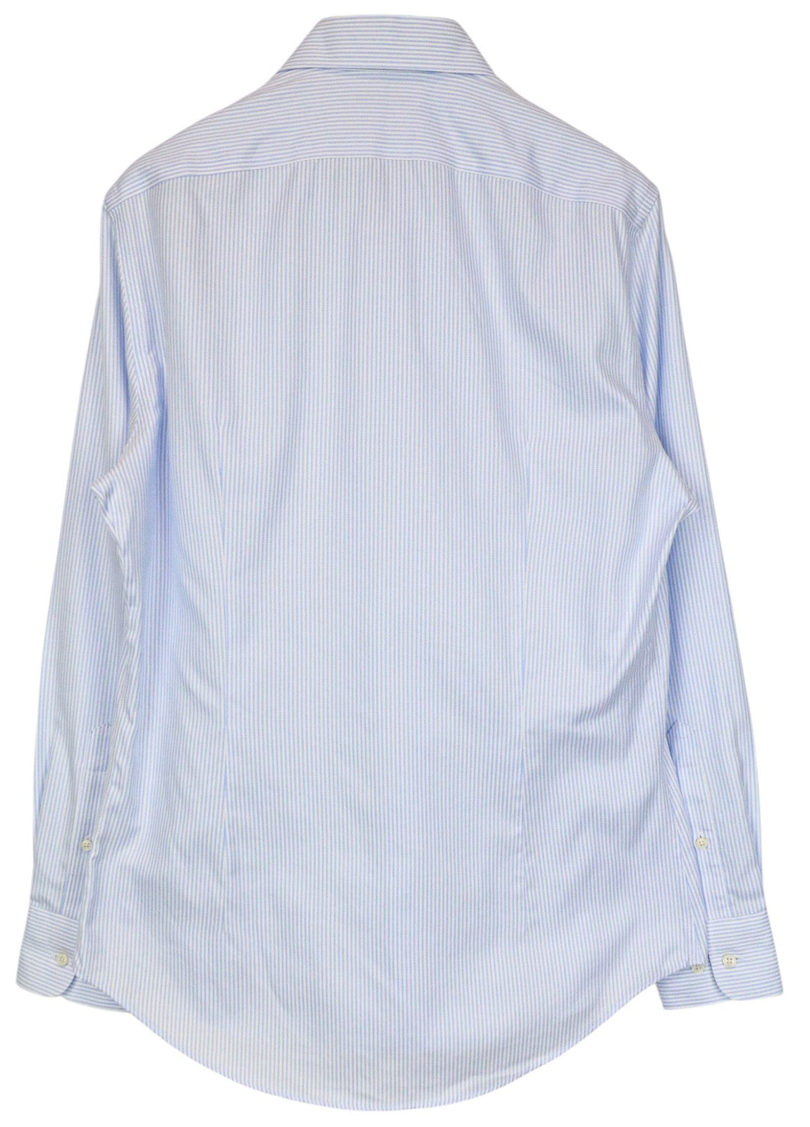 SUITSUPPLY Try On Extra Slim Fit Men Formal Shirt 42 / 16 1/2 Blue Pinstripe