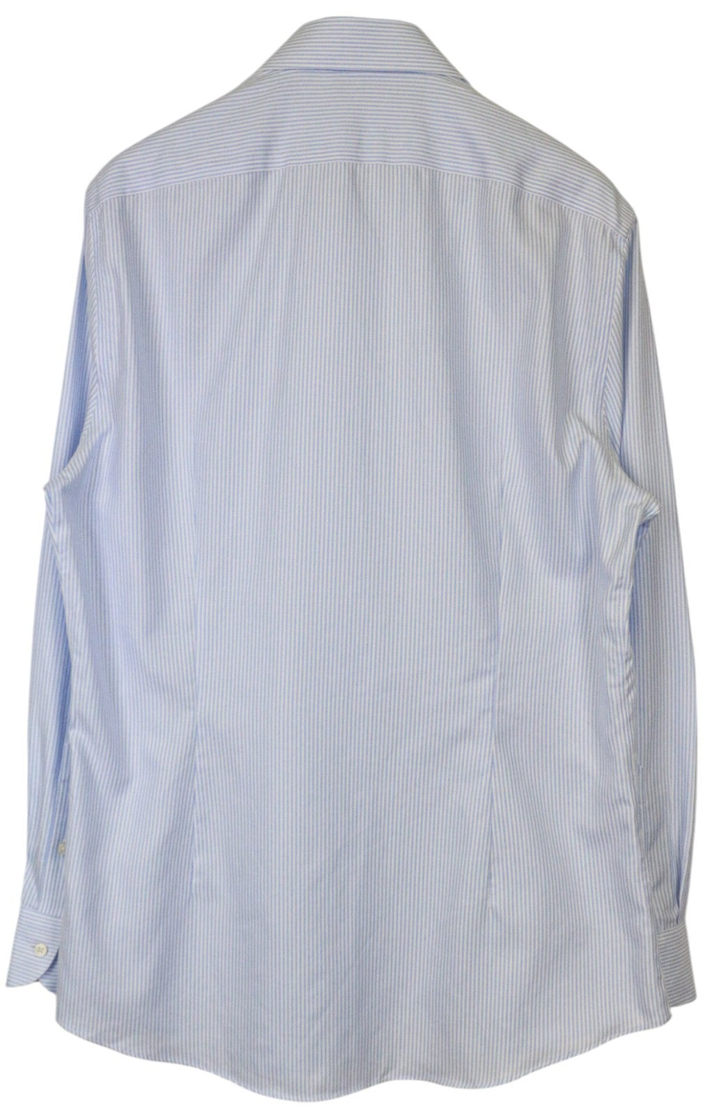 „SUITSUPPLY Traveller“ vyriški formalūs marškinėliai, 43/17, itin ploni, klasikiniai, mėlyni, medvilniniai 