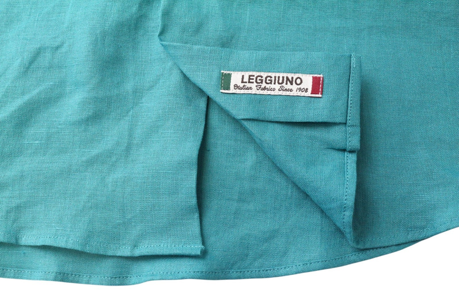 SUITSUPPLY vyriški oficialūs marškinėliai 37/38/14.5/15 Plonas vandens mėlynas lininis mygtukas 