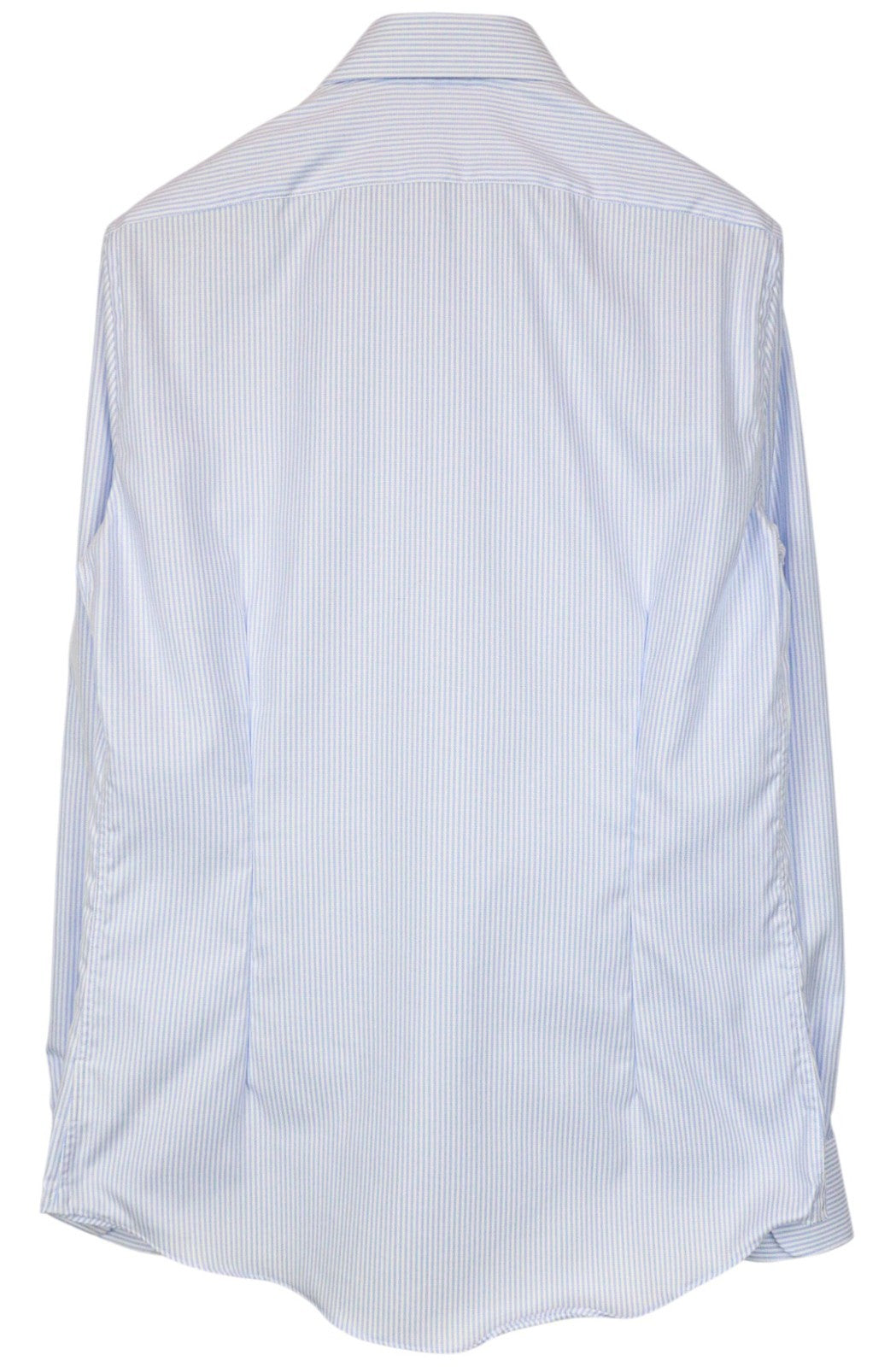 „SUITSUPPLY Traveller“ vyriški formalūs marškinėliai, 39 m., ypač ploni, mėlyni, dryžuoti medvilniniai marškinėliai 