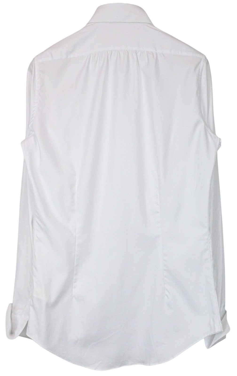 SUITSUPPLY vyriški oficialūs marškinėliai XS itin ploni balti medvilniniai ilgomis rankovėmis, ploni 