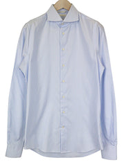 SUITSUPPLY Men's Formal Shirt 39L/15.5L Extra Slim Cotton  Stripe Long Sleeve