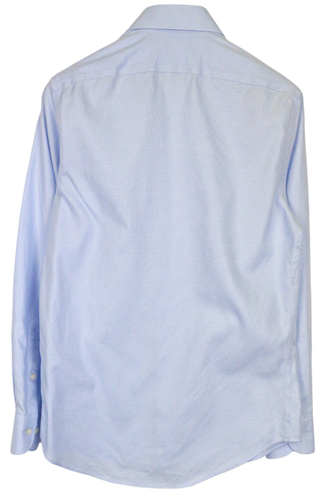 „SUITSUPPLY Traveller“ vyriški formalūs marškiniai, 37/14 1/2, ploni, mėlyni, medvilniniai, dryžuoti marškiniai