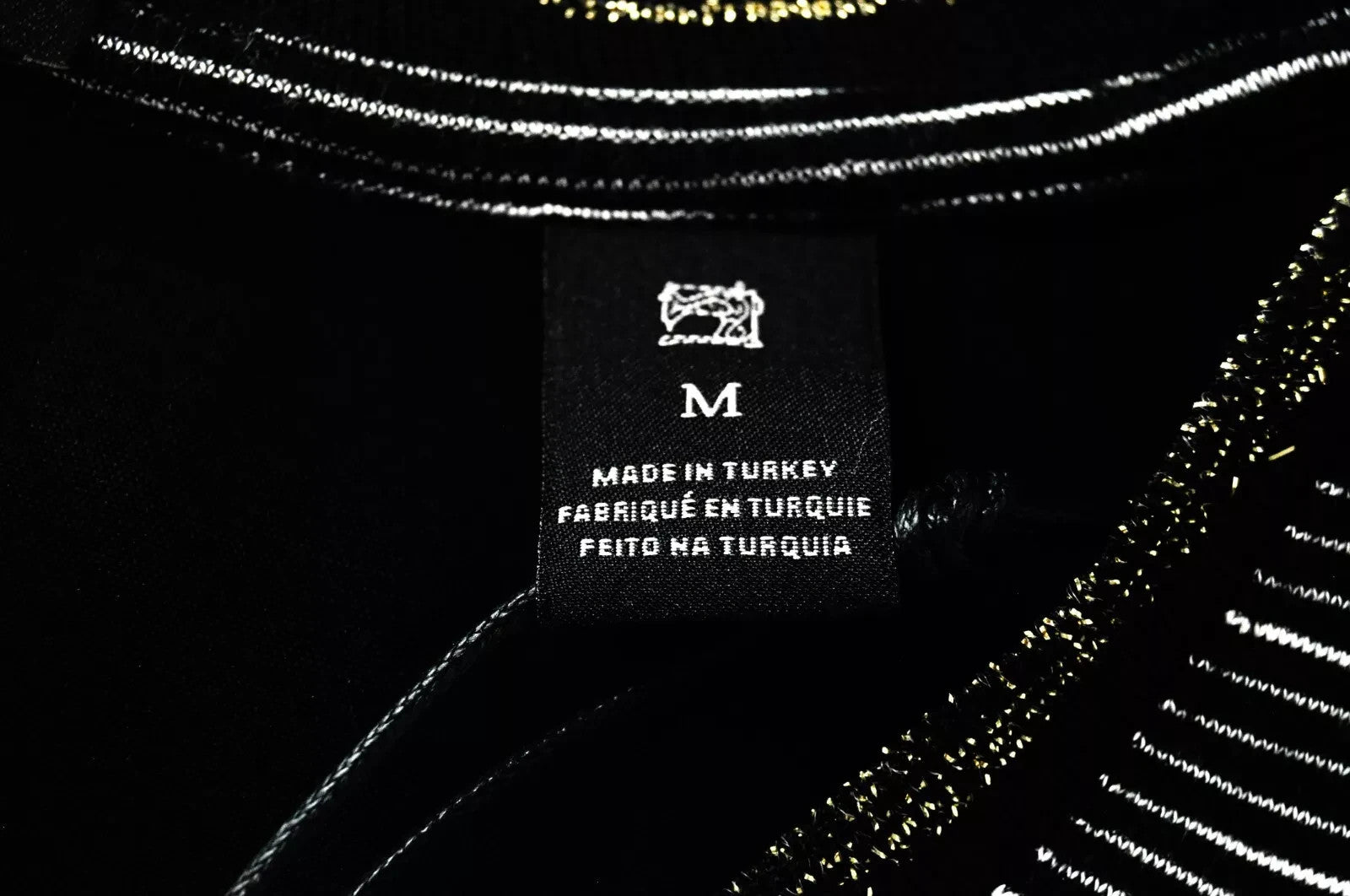 SCOTCH & SODA Ams Blauw Women's Top M Black Stripe Sleeveless Cotton T-Shirt