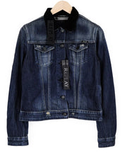 REPLAY Women's Denim Jacket XS Blue Washed Cotton Lightweight Long Sleeve