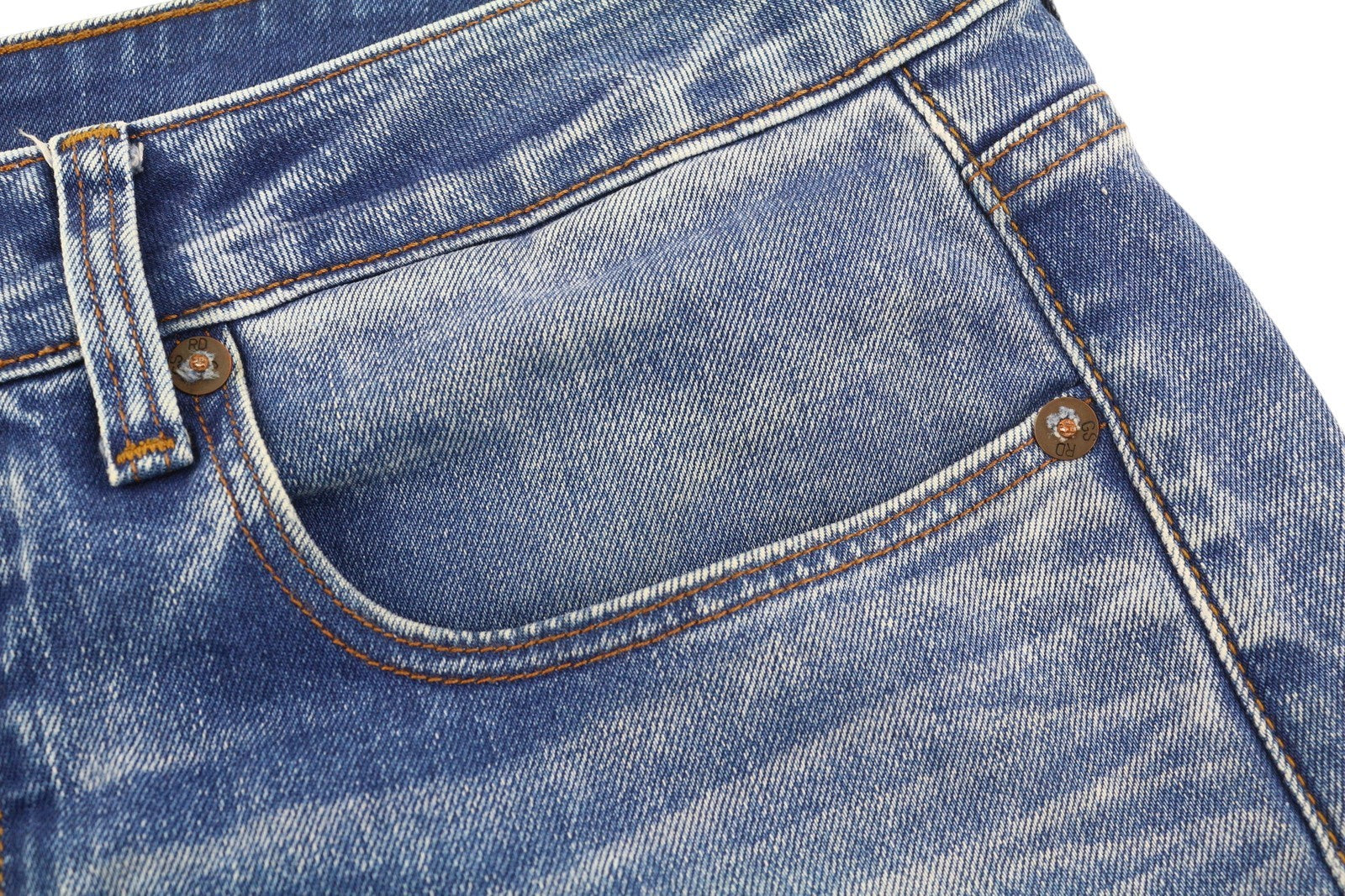 G-STAR 3301 Slim Men's Jeans W31/L32 Blue Denim Button Fly Logo 5 Pocket