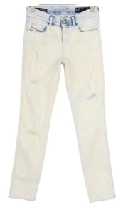 DIESEL D.N.A. Sandy 0674A Women's Jeans W26/L32 Distress Slim Straight Denim