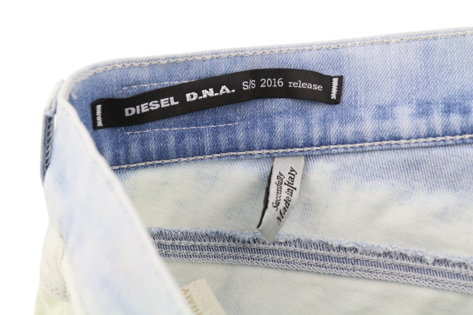 DIESEL D.N.A. Sandy 0674A Women's Jeans W25/L32 Distressed Slim Straight Fit