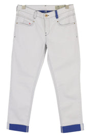 DIESEL Belthy Ankle-C1 0682M Women's Jeans W25/L32 Low Waist Slim Straight