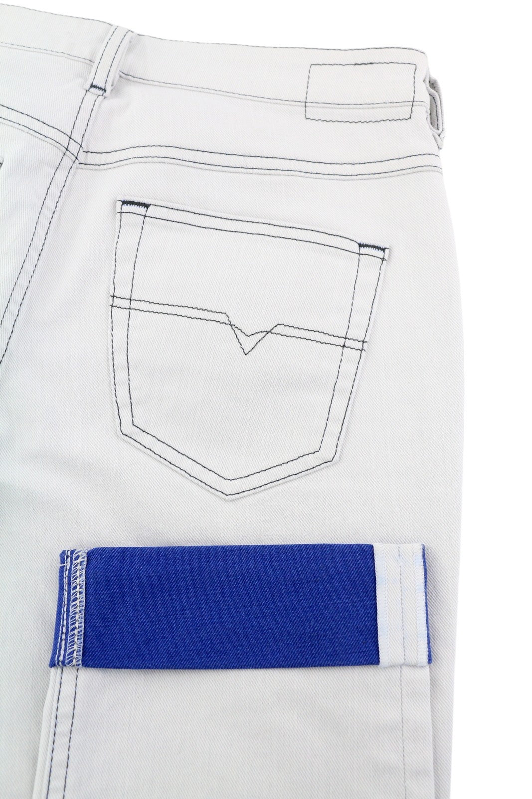 DIESEL Belthy Ankle-C1 0682M Women's Jeans W25/L32 Low Waist Slim Straight