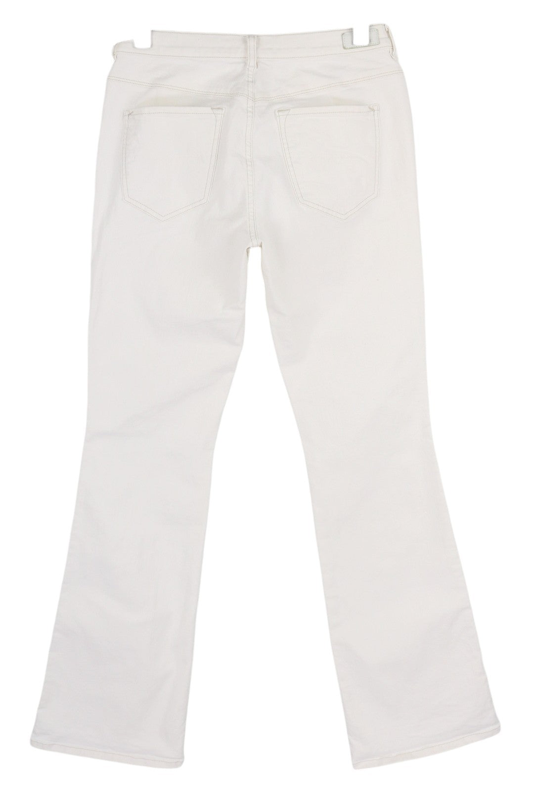 DIESEL Sandyb-Patch 0672Y Women's Jeans W29/L34 White Bootcut Stretch Denim