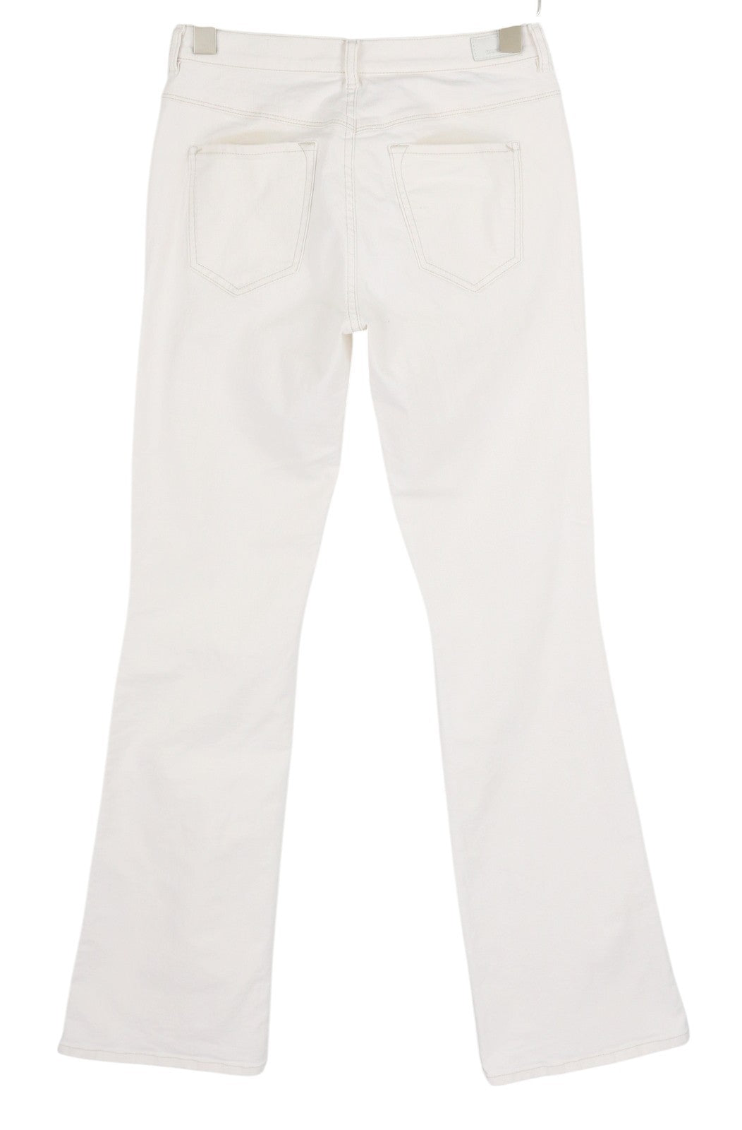 DIESEL Sandyb-Patch 0672Y Women's Jeans W28/L34 White Stretch Slim Bootcut