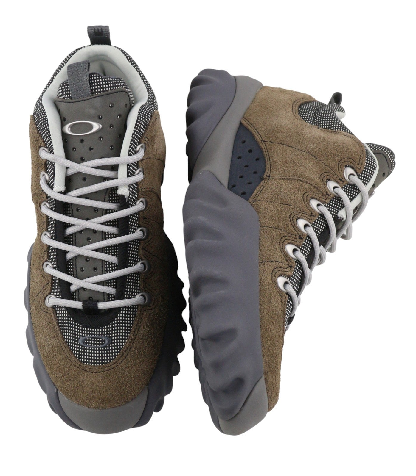 OAKLEY Factory Team x Brain Dead Edge Men Boots EU40.5 Cobbiestone Suede RRP190